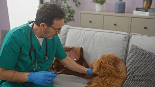 Veterinário que atende a domicílio